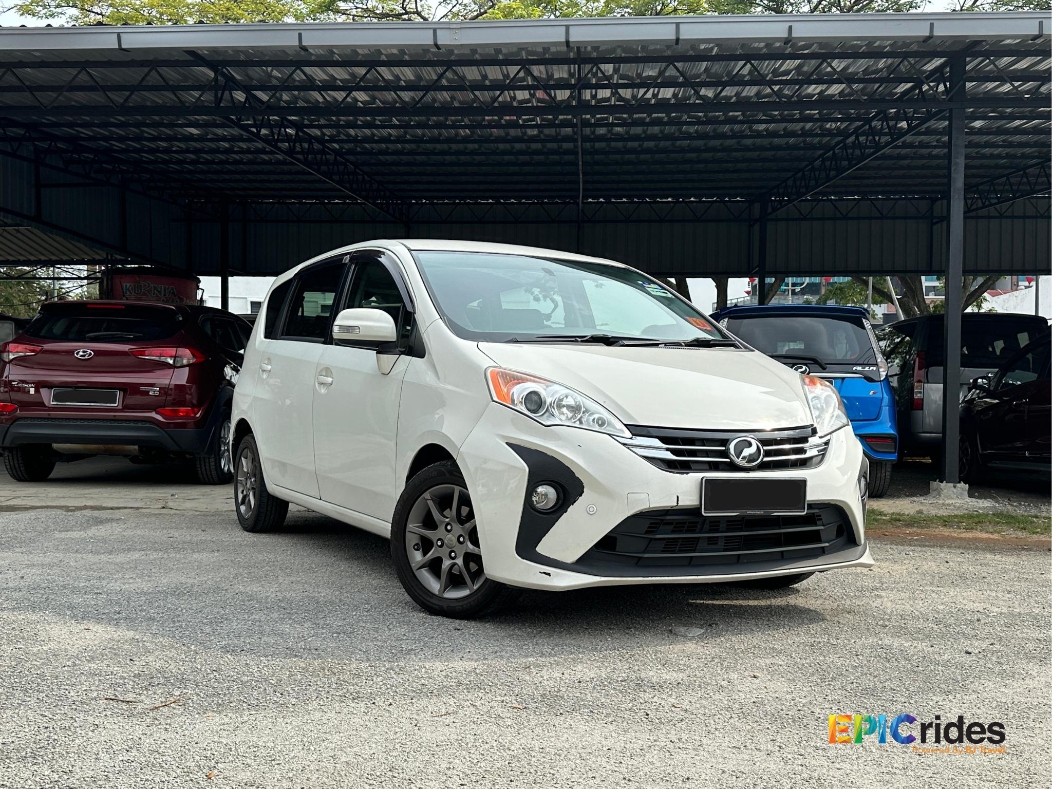Perodua Alza White 2021