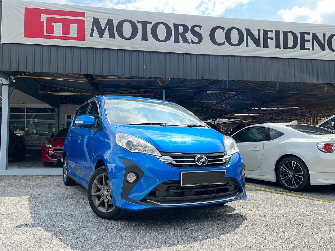 Perodua Alza Blue 2021